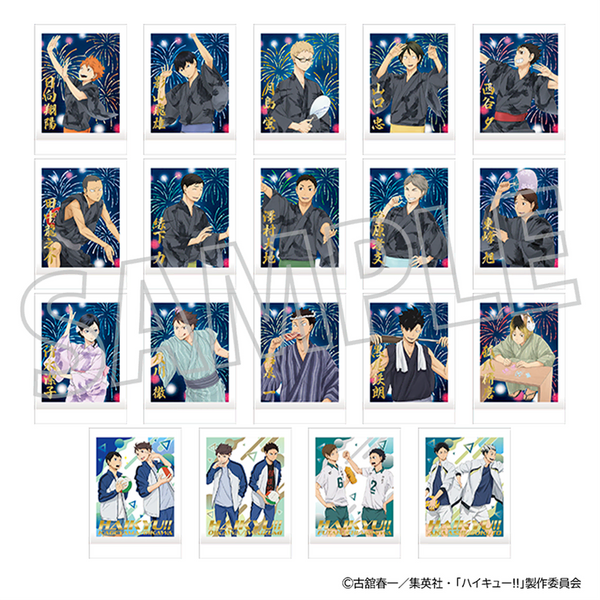 [BUNJANG] Haikyuu!! Pashacolle Premium Vol.4 Full Set / 하이큐 파샤코레 프리미엄 vol.4 풀세트 19장 일괄
