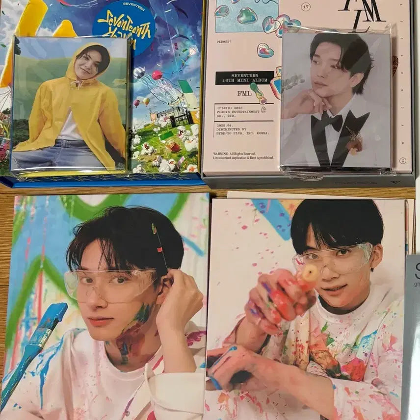 [BUNJANG] SEVENTEEN Carat Ver. Album Bundle Set (Excluding Random PCs) / 세븐틴 캐럿반 앨범 일괄 양도