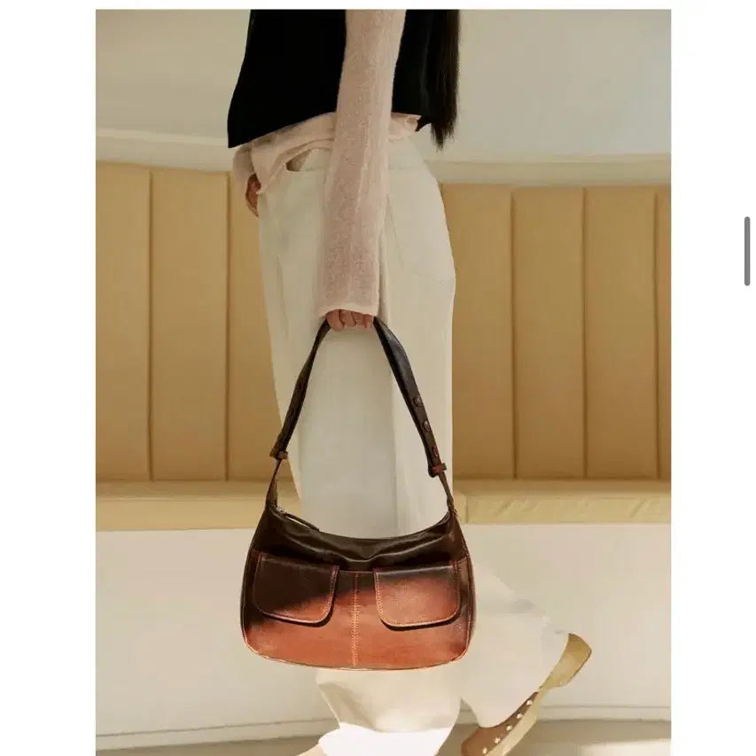 [BUNJANG] Leavonne Yvonne Bag Brown / 르아보네 YVONNE BAG brown