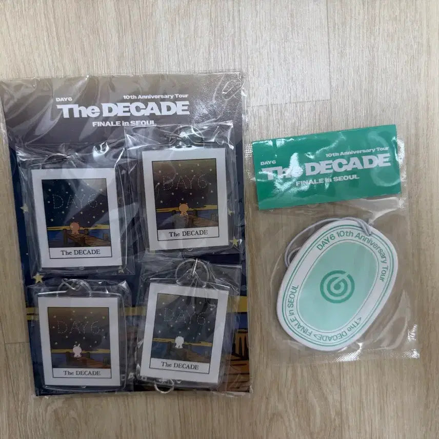 [BUNJANG] Day6 Finale Concert Keyring & Air Freshener (Sealed) / 데이식스 피날레콘 키링과 방향제 미개봉