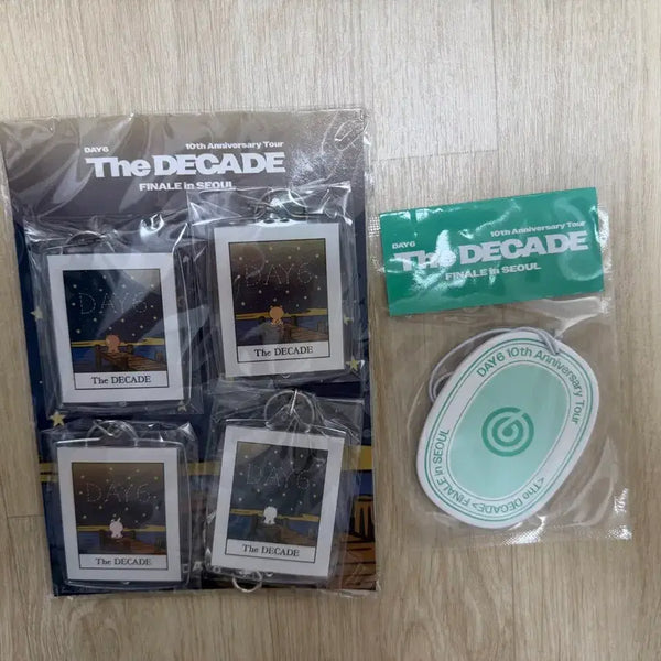 [BUNJANG] Day6 Finale Concert Keyring & Air Freshener (Sealed) / 데이식스 피날레콘 키링과 방향제 미개봉