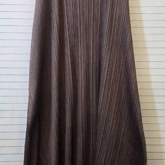 [BUNJANG] Issey Miyake Pleats Please Brown Dress Size 2 / 이세이미야케 플리츠 플리즈 브라운 원피스 2