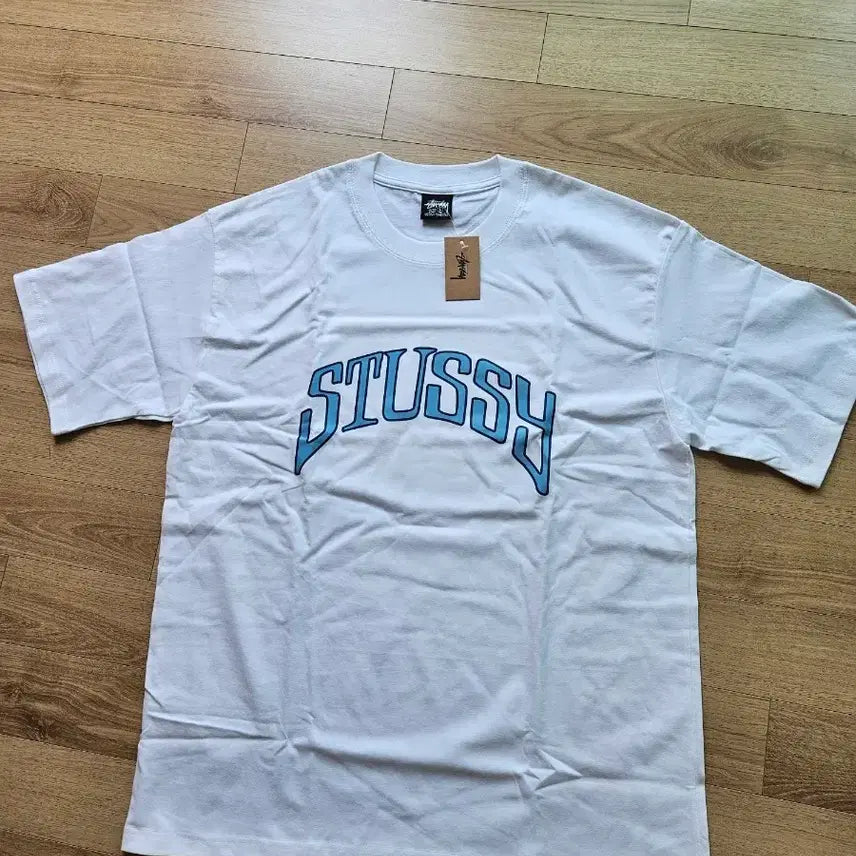 [BUNJANG] Stussy Arch Logo T-Shirt Ash Heather / 스투시 아치 로고 티