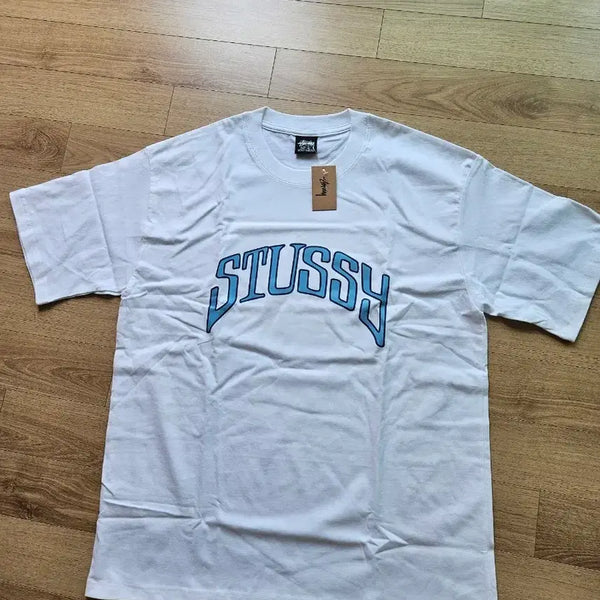 [BUNJANG] Stussy Arch Logo T-Shirt Ash Heather / 스투시 아치 로고 티