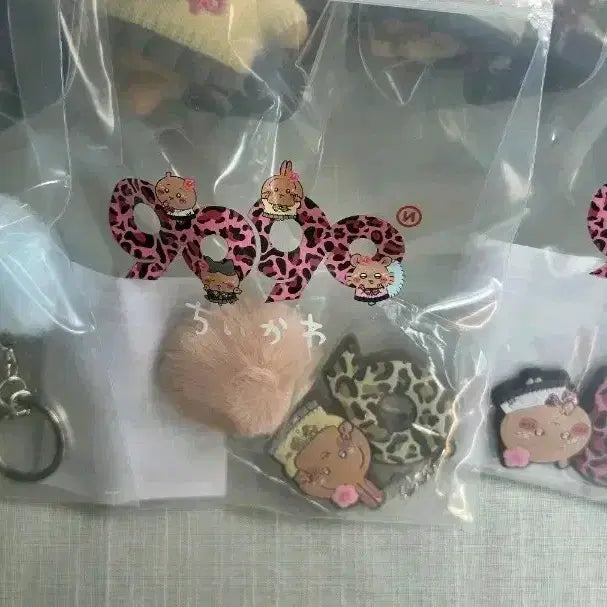[BUNJANG] Chiikawa 9090 Gal Collaboration Hachiware, Usagi, Chi Keychain Bundle Set / 치이카와 9090 갸루 하치와레, 우사기, 치이 키링 일괄