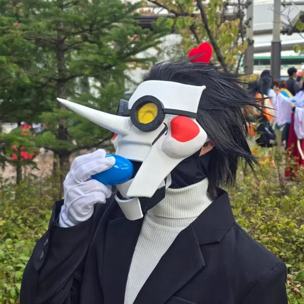 [BUNJANG] Deltarune Spamton Cosplay Mask Prop / 델타룬 스팸톤 코스프레 가면 마스크 소품