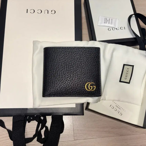[BUNJANG] Gucci Marmont Bi-Fold Wallet / 구찌 마몽 마몬트 남성 반지갑 새제품