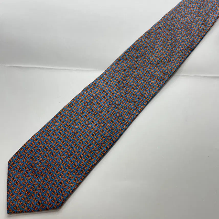 [BUNJANG] Daks Patterned Necktie / 닥스 패턴 넥타이
