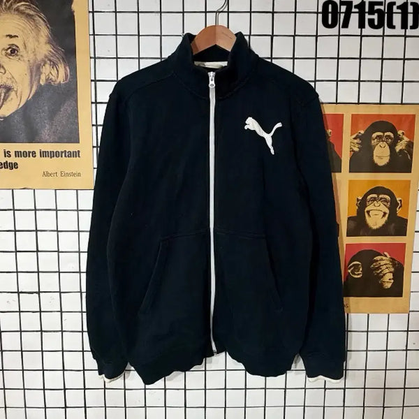 [BUNJANG] Puma Black Jersey Training Top - Size M / 푸마 져지 검정 M