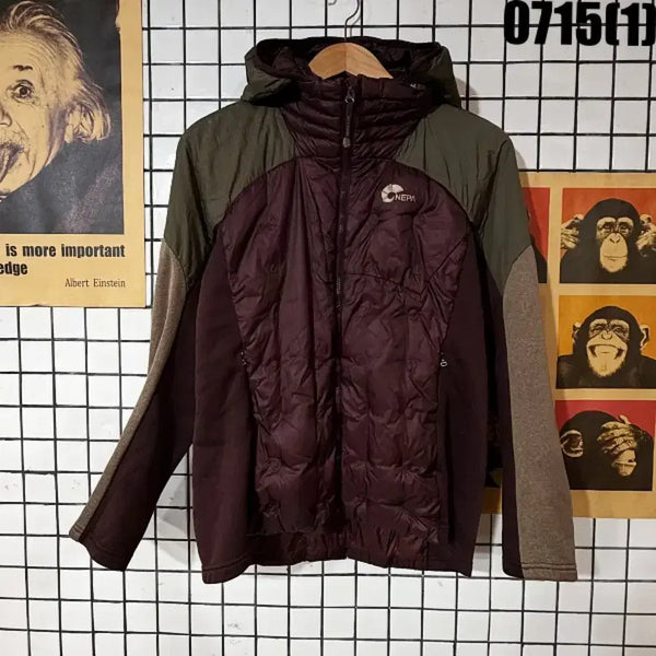 [BUNJANG] Nepa Padded Combi Hooded Jacket 100 / 네파 패딩 콤비 후드 자켓 100