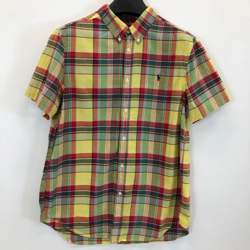 [BUNJANG] Polo Ralph Lauren Madras Check Shirt XL / 폴로 랄프로렌 마드라스 체크셔츠 66 / 90