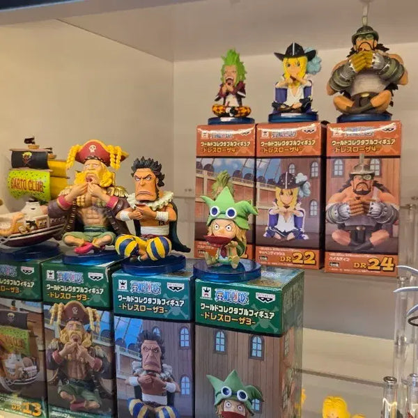 [BUNJANG] One Piece Straw Hat Pirates Dressrosa Armament Pirates World Collectable Figure Bundle Set / 원피스 밀짚모자 산하 해적단 드레스로자 월콜 피규어 일괄 판매