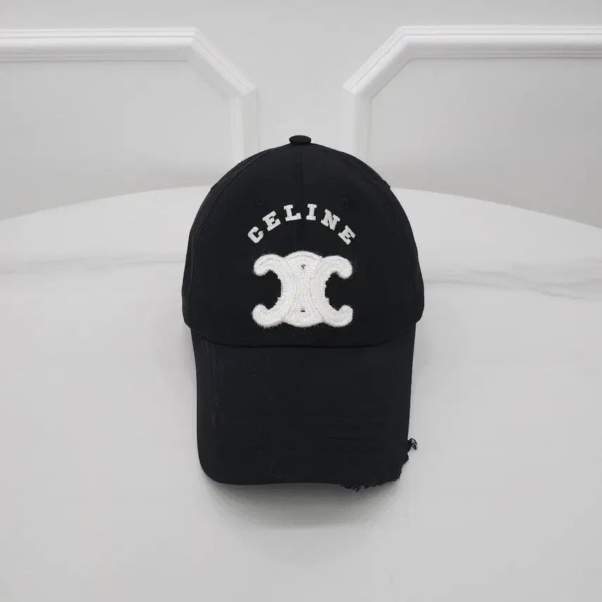 [BUNJANG] Celine Triomphe Gabardine Baseball Cap / 셀린느 트리옹프 개버딘 볼캡 AA0AG0F82