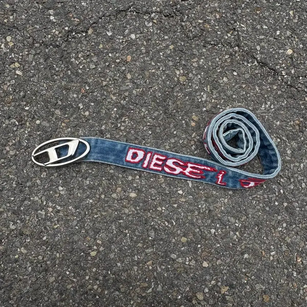 [BUNJANG] Diesel Denim Belt 116cm / 디젤 데님 벨트 116cm