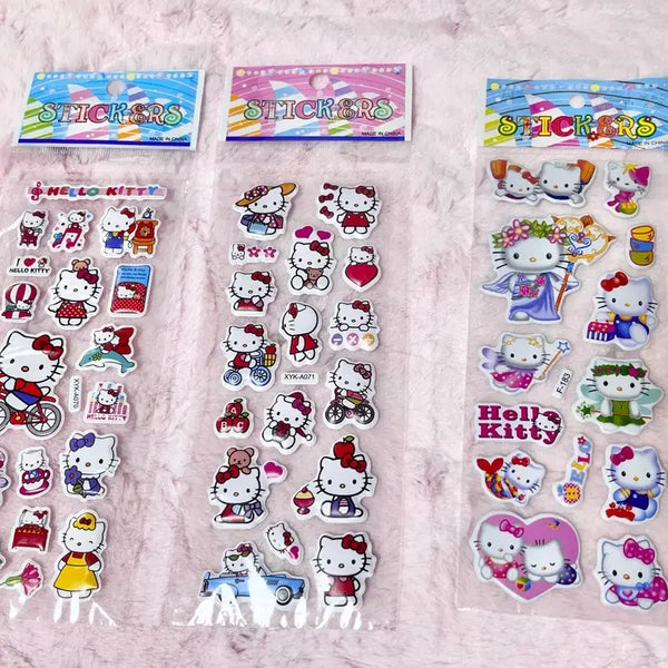[BUNJANG] Hello Kitty Epoxy Sticker / 헬로키티 에폭시 스티커