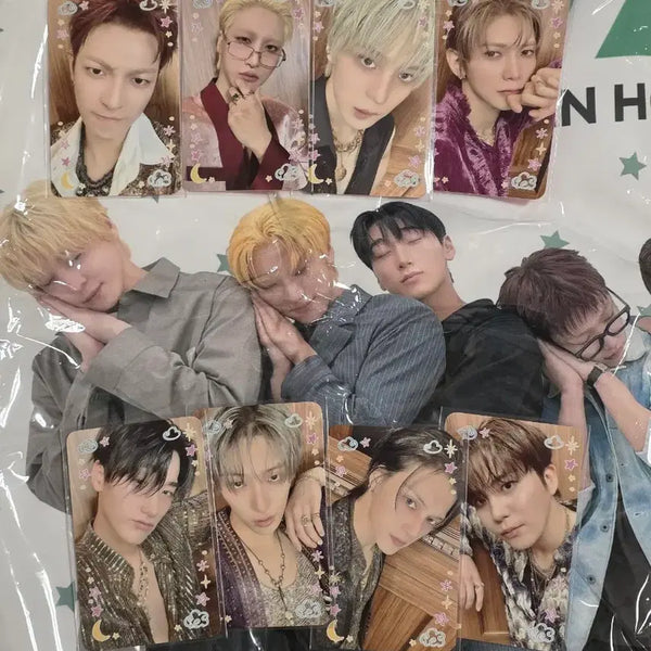 [BUNJANG] ATEEZ Golden Hour Part.5 Official Fanmeeting Kit Photocard & Pillow Cover Set / 에이티즈 공방키트