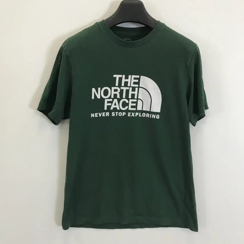 [BUNJANG] The North Face Big Logo Green T-shirt / 노스페이스 빅로고 그린 반팔티 [M]