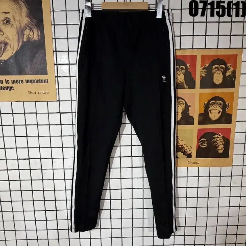 [BUNJANG] Adidas 3-Stripes Training Pants Black M / 아디다스 삼선 트레이닝 바지 블랙 M