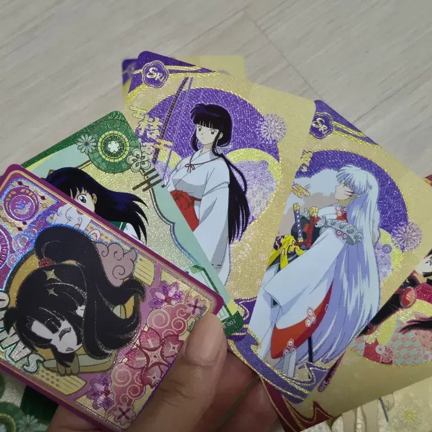 [BUNJANG] Inuyasha Kagome Character Cards 25 Card Bundle / 이누야샤 카유  카드 25장 일괄