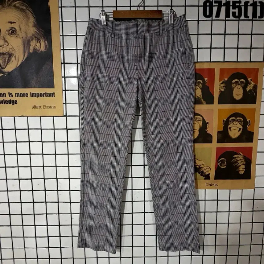 [BUNJANG] Theory Check Pattern Slacks Trousers / Theory 체크 패턴 바지 0