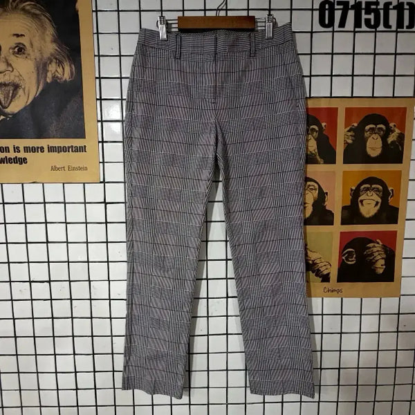 [BUNJANG] Theory Check Pattern Slacks Trousers / Theory 체크 패턴 바지 0
