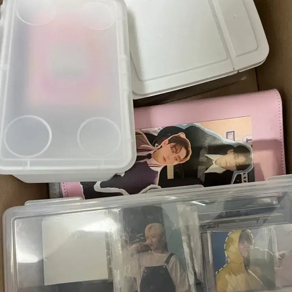 [BUNJANG] Idol Photocard Storage Box Set / 아이돌 포토카드 보관함 세트