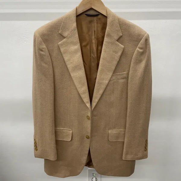 [BUNJANG] Brooks Brothers Camel Hair 100% Herringbone Jacket / USA 브룩스브라더스 카멜헤어100% 헤링본 자켓 36사이즈
