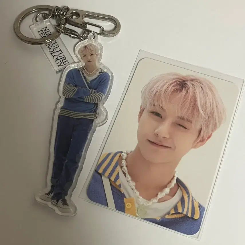 [BUNJANG] NCT Resonance Departure Renjun Photocard Keyring Set / 엔시티 레조넌스 디파쳐 런쥔 포카 키링 세트 양도