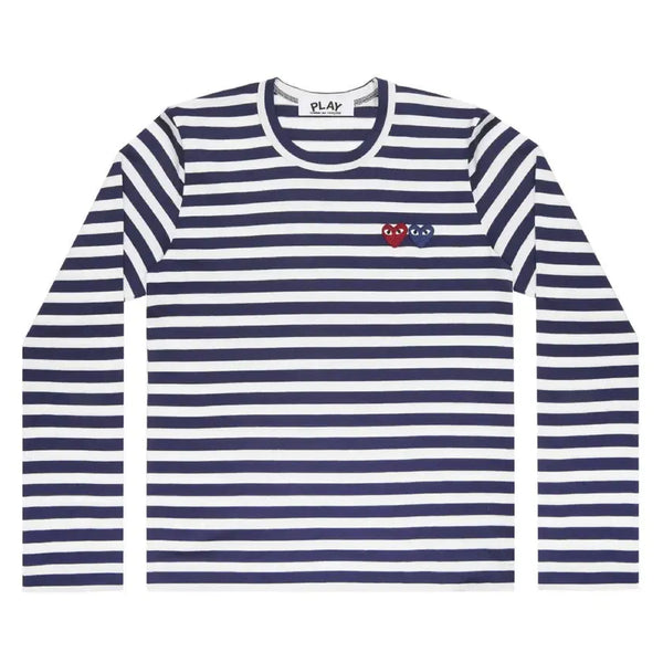 [BUNJANG] Comme des Garçons Double-Wappen Long-Sleeve T-Shirt / 꼼데가르송 더블와펜 긴팔티