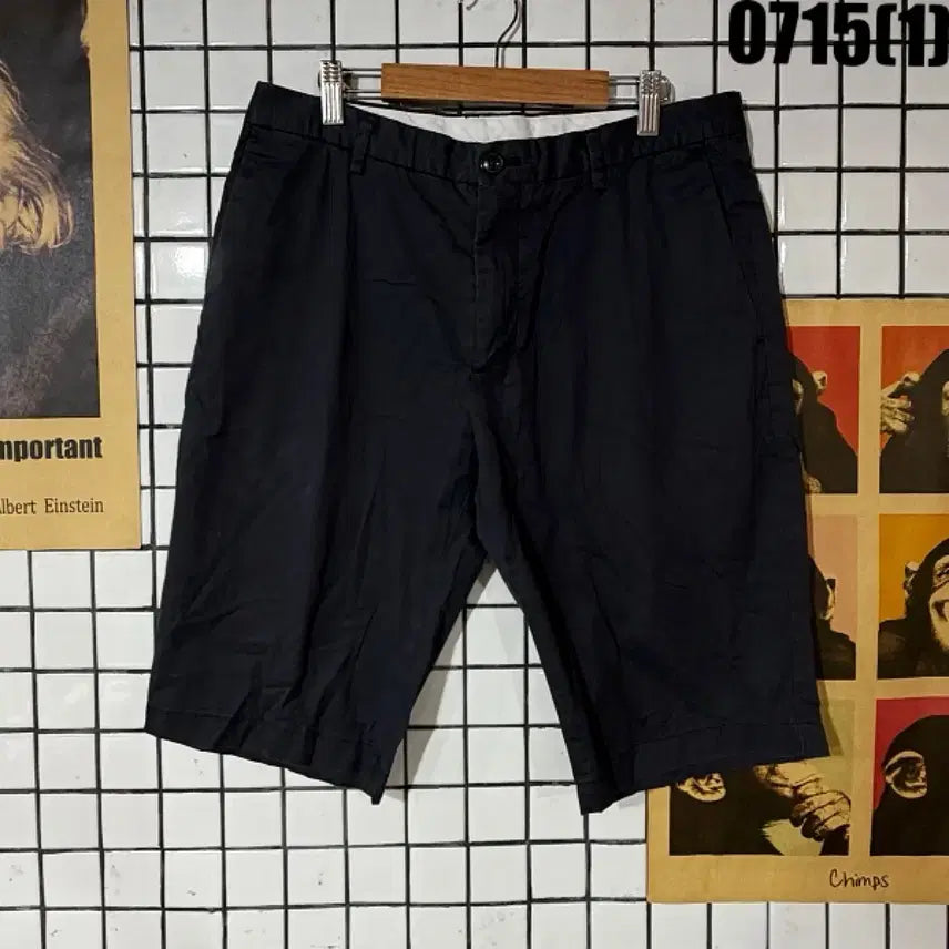 [BUNJANG] Hazzys Black Shorts Size 80 / 헤지스 검정색 반바지 80