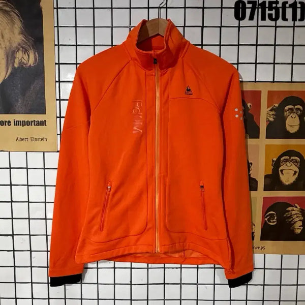 [BUNJANG] Le Coq Sportif Spocom Zip-Up Jacket Orange S / 르꼬끄 스포쿰 집업 자켓 오렌지 S