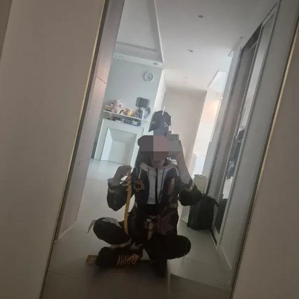 [BUNJANG] Ensemble Stars! Yusei Sentai Sengoku Shinobu Cosplay Set (M) / 앙상블스타즈 앙스타 유성대 센고쿠 시노부 유성인법첩 코스프레 코랜작 M