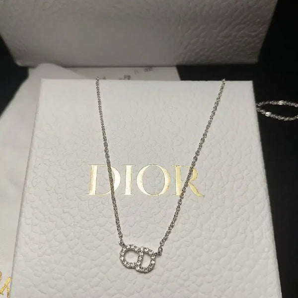 [BUNJANG] Silver Petit CD Necklace / 실버 Petit CD 목걸이
