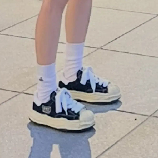 [BUNJANG] Mihara Yasuhiro Blakey Black Sneakers EU37 / 미하라야스히로 블레이키 블랙 37