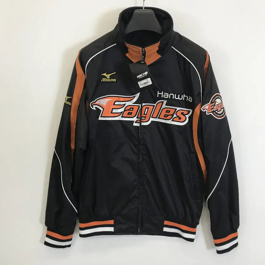 [BUNJANG] Hanwha Eagles Mizuno Authentic Spring/Autumn Jumper (Size 100) / 한화이글스 미즈노 어센틱 춘추용점퍼 택달린새상품 [100]