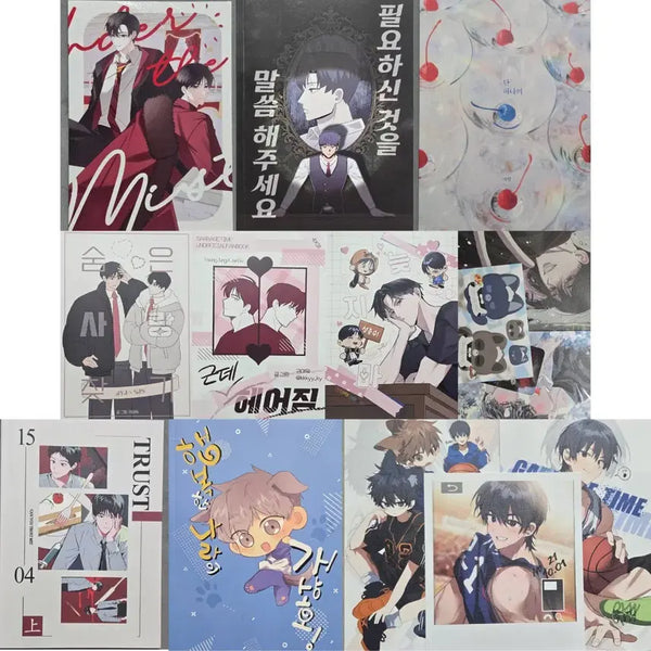 [BUNJANG] Garbage Time Cheohyun Lee Yuk Lee Yook Jeon Youngjoong Sungjunsu Cho Jaeseok Park Byungchan Gisangho Jin Jaeu Gong Taeseong Jeong Huichan Kim Daeun Choi Jongsu "Bbangjun" "Jjopang" Cheohyun and Lee Yook Photocard Set / 가비지타임 갑타 회지 츄현님 이육님 폴라 엽서