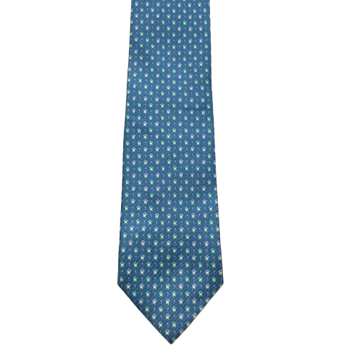 [BUNJANG] Salvatore Ferragamo Patterned Necktie Unused / 903) (Ferragamo) 살바토레페레가모 패턴 넥타이 미사용
