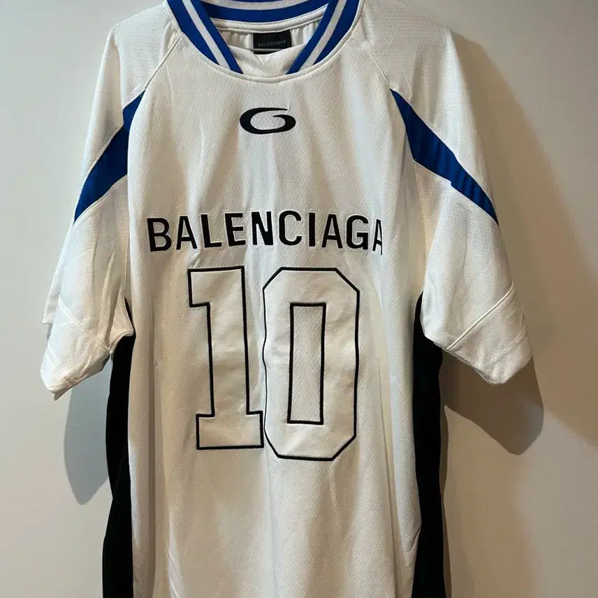 [BUNJANG] Balenciaga NBA Collaboration Oversized T-Shirt White M / 발렌시아가 NBA 콜라보레이션 오버사이즈 티셔츠 새상품