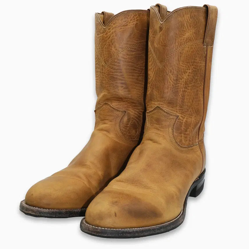 [BUNJANG] Vintage Justin Western Leather Boots / 빈티지 저스틴 웨스턴 레더 부츠 9.5D(275)사이즈 BT27516