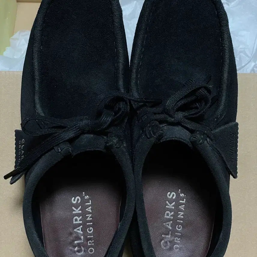 [BUNJANG] Clarks Wallabee Black / [255] 클락스 왈라비 블랙