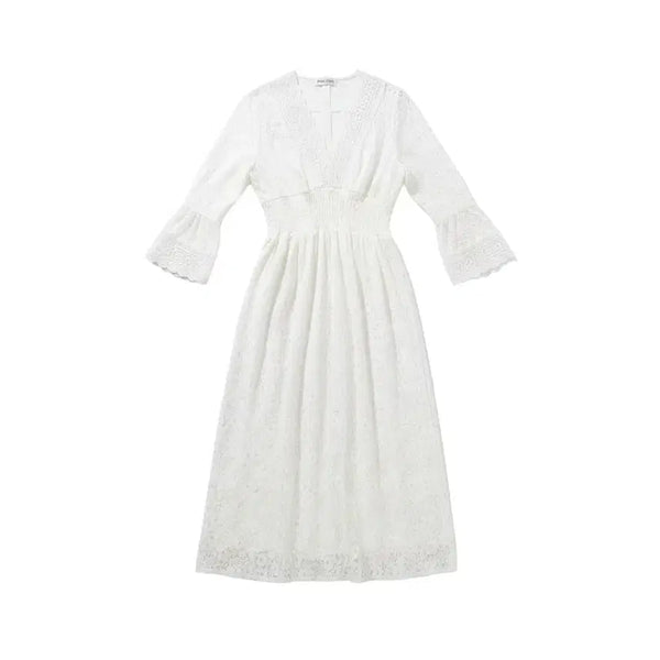 [BUNJANG] Mary World Banding Lace Dress / 여성S/ 메리월드 밴딩 레이스 원피스