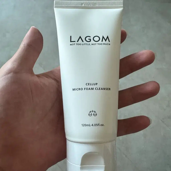 [BUNJANG] LAGOM Cellup Micro Foam Cleanser 120ml / 라곰 셀럽 마이크로 폼 클렌저 120ml