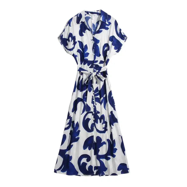 [BUNJANG] H&M Women's Rayon V-Neck Long Dress / 여성S/ H&M 레이온 브이넥 롱 원피스