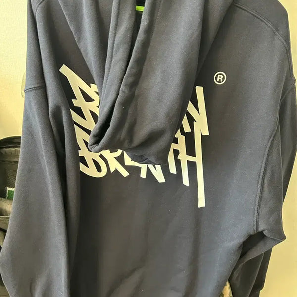 [BUNJANG] Brownbreath Navy Hoodie M / 브라운브레스 네이비 후드티 M