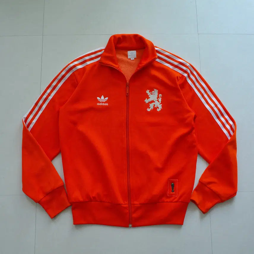 [BUNJANG] Adidas Netherlands 1974 Retro Track Jacket M / 06년 아디다스 네덜란드 74 트랙탑 져지 M