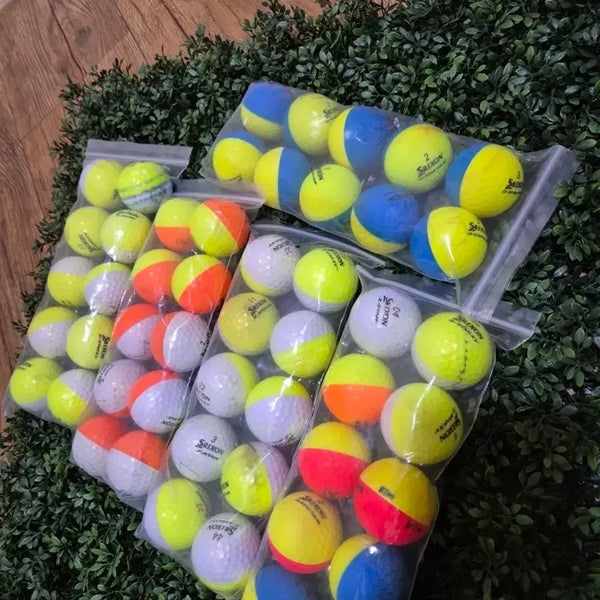 [BUNJANG] Srixon Mix Ball Lost Ball 100 Balls / 스릭슨 반반공 지스타,큐스타로스트볼100알