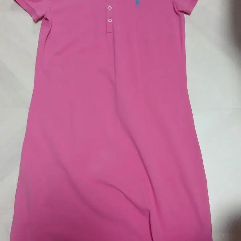 [BUNJANG] Polo Ralph Lauren Pink Polo Dress - Size S / 폴로 랄프로렌 핑크색 폴로 원피스s