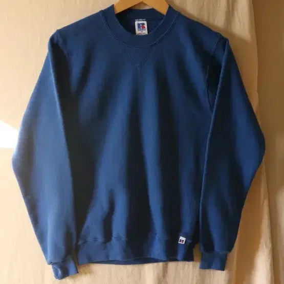 [BUNJANG] Russell Athletic Sweatshirt Blue / 러셀 애슬레틱 맨투맨 블루
