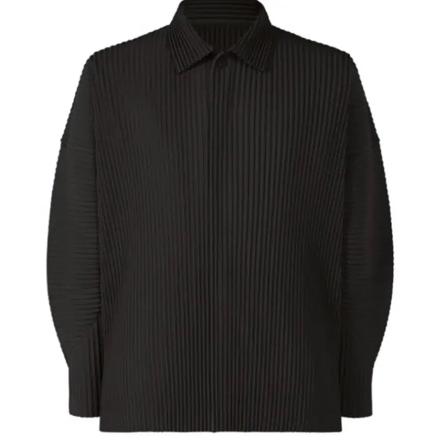 [BUNJANG] Homme Plissé Issey Miyake Monthly Long Sleeve Collar T-shirt / [2]옴므플리세 먼슬리 긴팔카라티