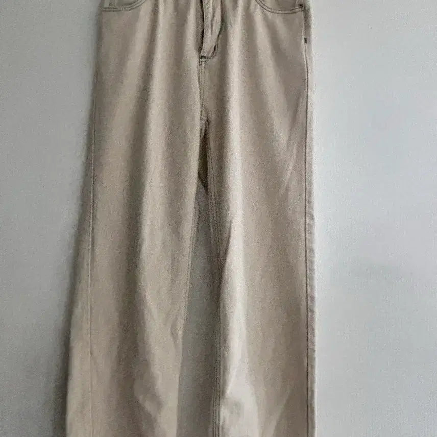 [BUNJANG] Beige Cotton Trousers / 베이지색 면바지